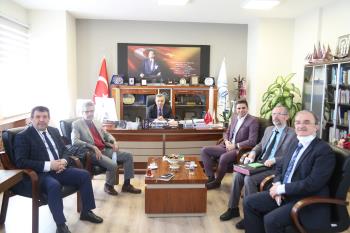Özel Akın Ertürk Anadolu ve Fen Lisesi Yönetiminden Genel Sekreterimize Ziyaret