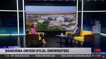 Rektörümüz CNN Türk Kanalında Yayınlanan Tercih Zamanı Programına Konuk Oldu