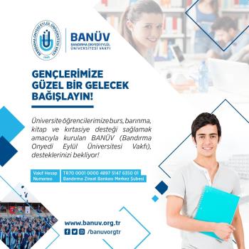 BANÜV ile Geleceğe Işık Tutun, Gençlere Destek Olun