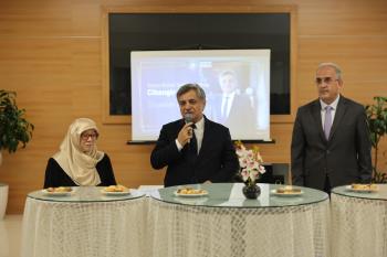 Üniversitemizde Genel Sekreterimiz Cihangir Boz’a Veda Programı Düzenlendi