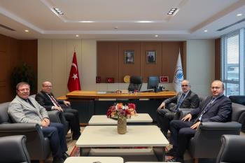 Susurluk Kaymakamından Rektörümüze Nezaket Ziyareti