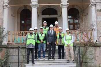 Üniversitemiz Sağlık Bilimleri Fakültesi Eski Yerleşkesi’nde Restorasyon Çalışmaları Başladı