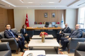 Azerbaycan Cumhuriyeti İstanbul Başkonsolosundan Rektörümüze Nezaket Ziyareti