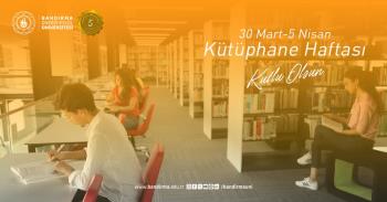 Rektörümüz Prof. Dr. İsmail Boz'un “62. Kütüphane Haftası” Dolayısıyla Mesajı