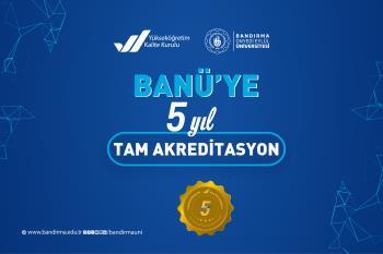 BANÜ: Kalitesi Tescilli Üniversite