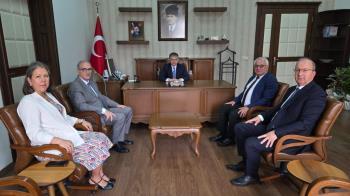 Üniversitemiz Yönetiminden Bandırma Kaymakamına Hayırlı Olsun Ziyareti