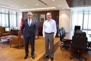 Rektörümüzden İstanbul Üniversitesi-Cerrahpaşa Rektörüne Hayırlı Olsun Ziyareti