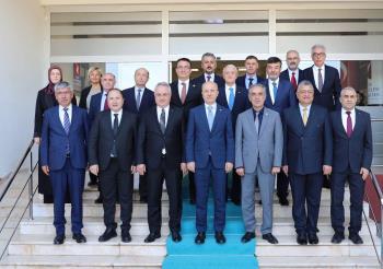 Rektörümüz Prof. Dr. İsmail Boz, YÖK Başkanı Prof. Dr. Erol Özvar’ın İzmir Programına Eşlik Etti