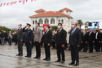 10 Kasım Atatürk’ü Anma Günü Töreni Bandırma Cumhuriyet Meydanı’nda Düzenlendi